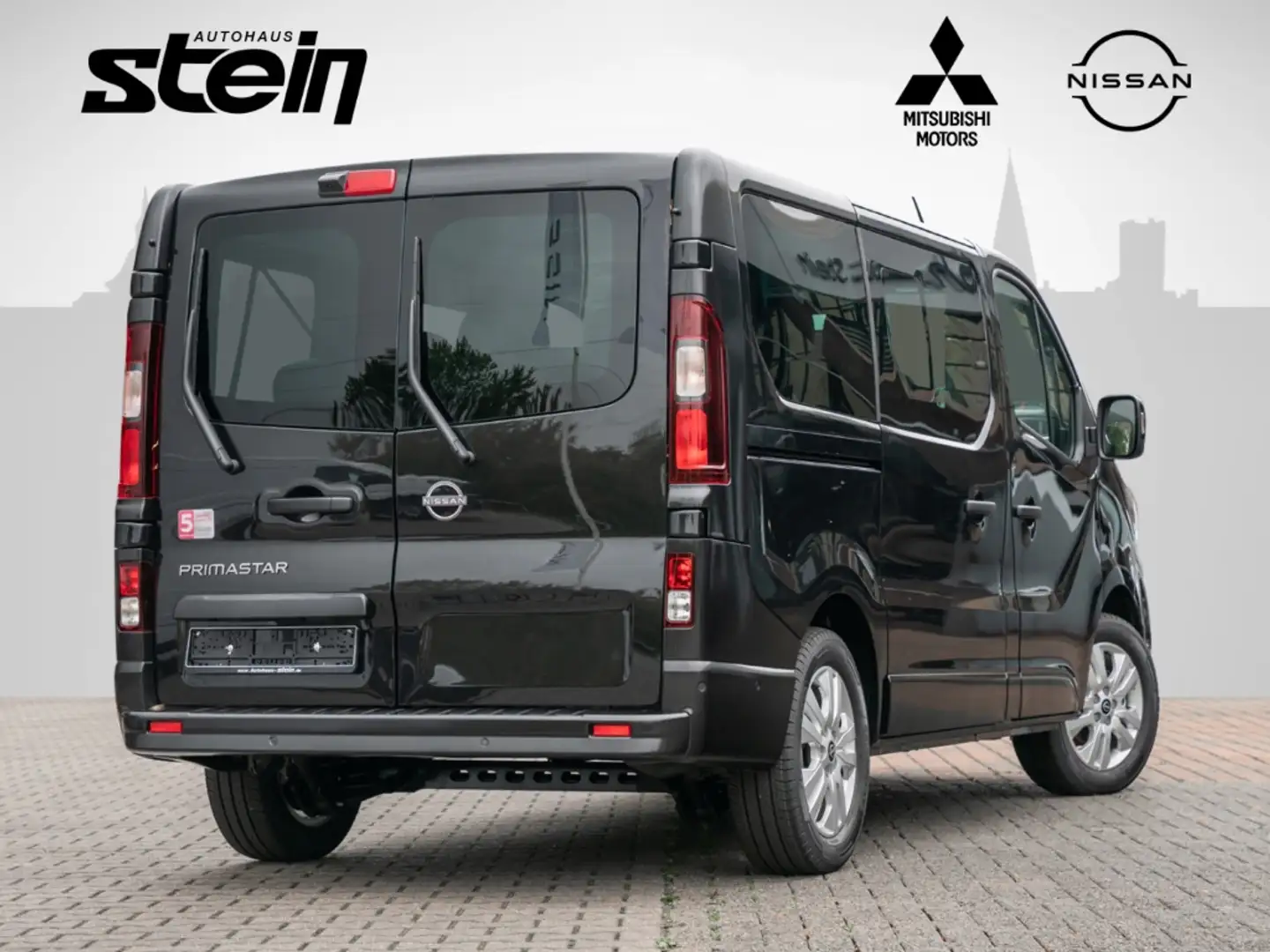 Nissan Primastar Kombi Tekna 8 Sitzer L1H1 dCi170 DCT Rückfahrkamer Schwarz - 2