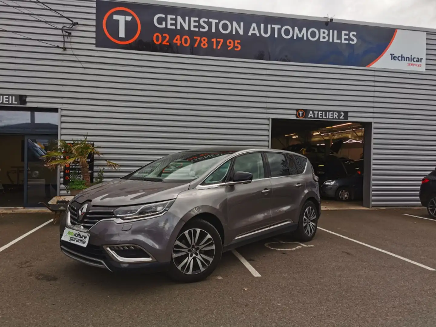Renault Espace 1.6 DCI 160CH ENERGY INITIALE PARIS EDC Gris - 1