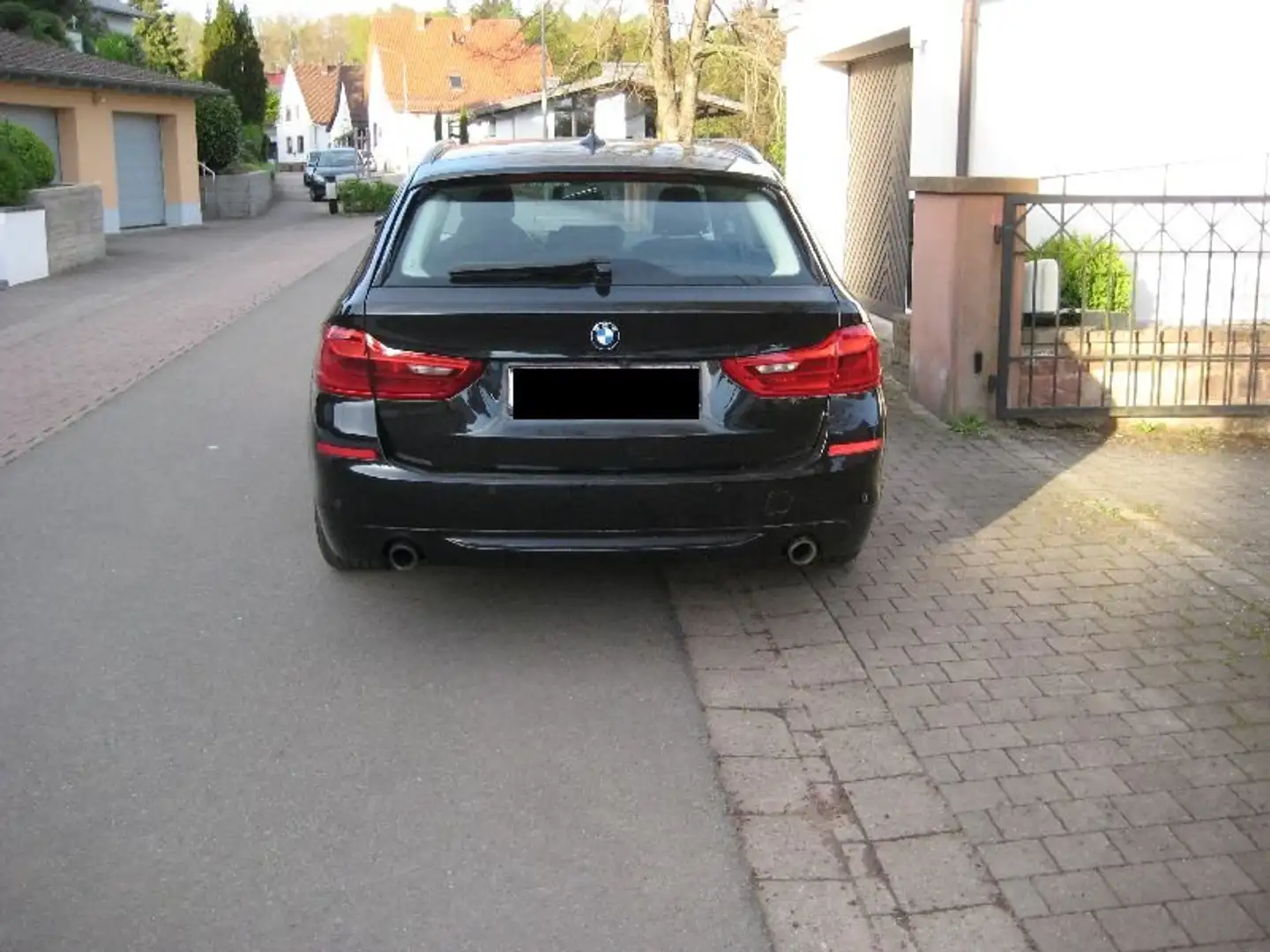 BMW 520 520 d Sport Line Schwarz - 2