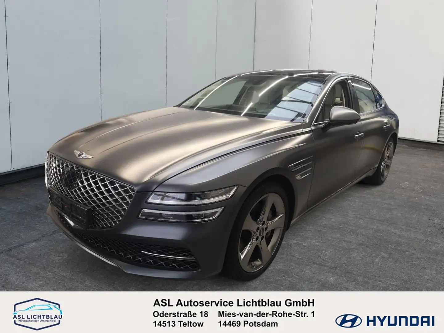 Genesis G80 2.2 D Luxus RWD Comfort Seat Pack & Executive 2.2 Gris - 1