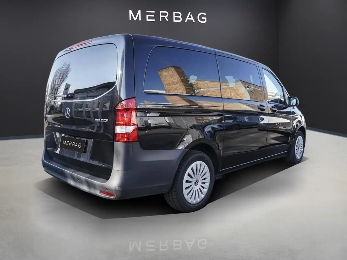 Mercedes-Benz Vito Tourer 116 Automatik Park-Paket Distronic Nero - 2