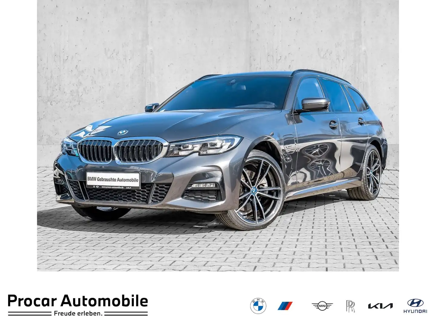BMW 320 e xDrive Touring M Sport RFK NAVI Standh. LM Grau - 1