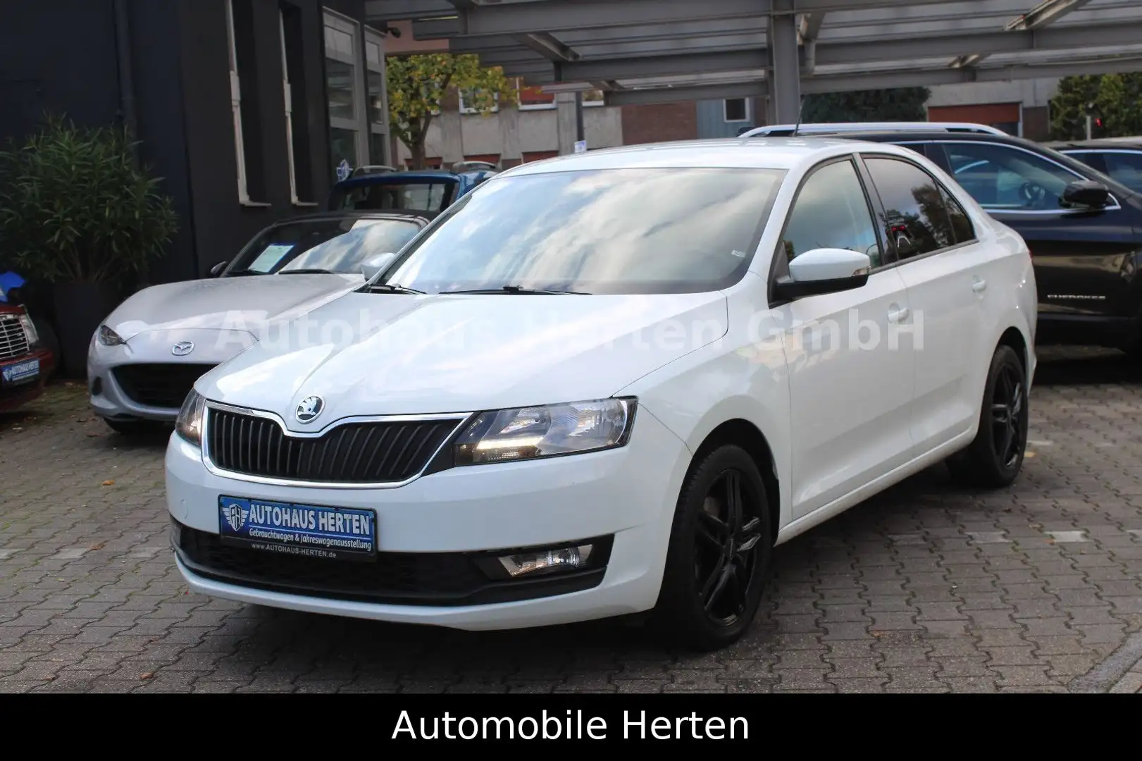 Skoda Rapid/Spaceback 1.0 TSI Ambition*LIMO*AUTOMATIK*KAMERA*EU6 Weiß - 1