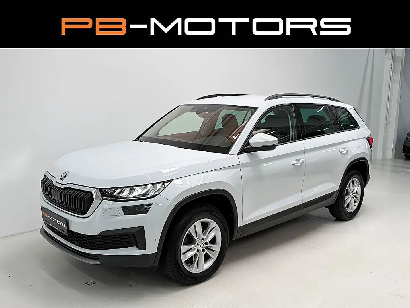 Skoda Kodiaq 2.0 TDI DSG ACC LED Assistenten Kamera Weiß - 1