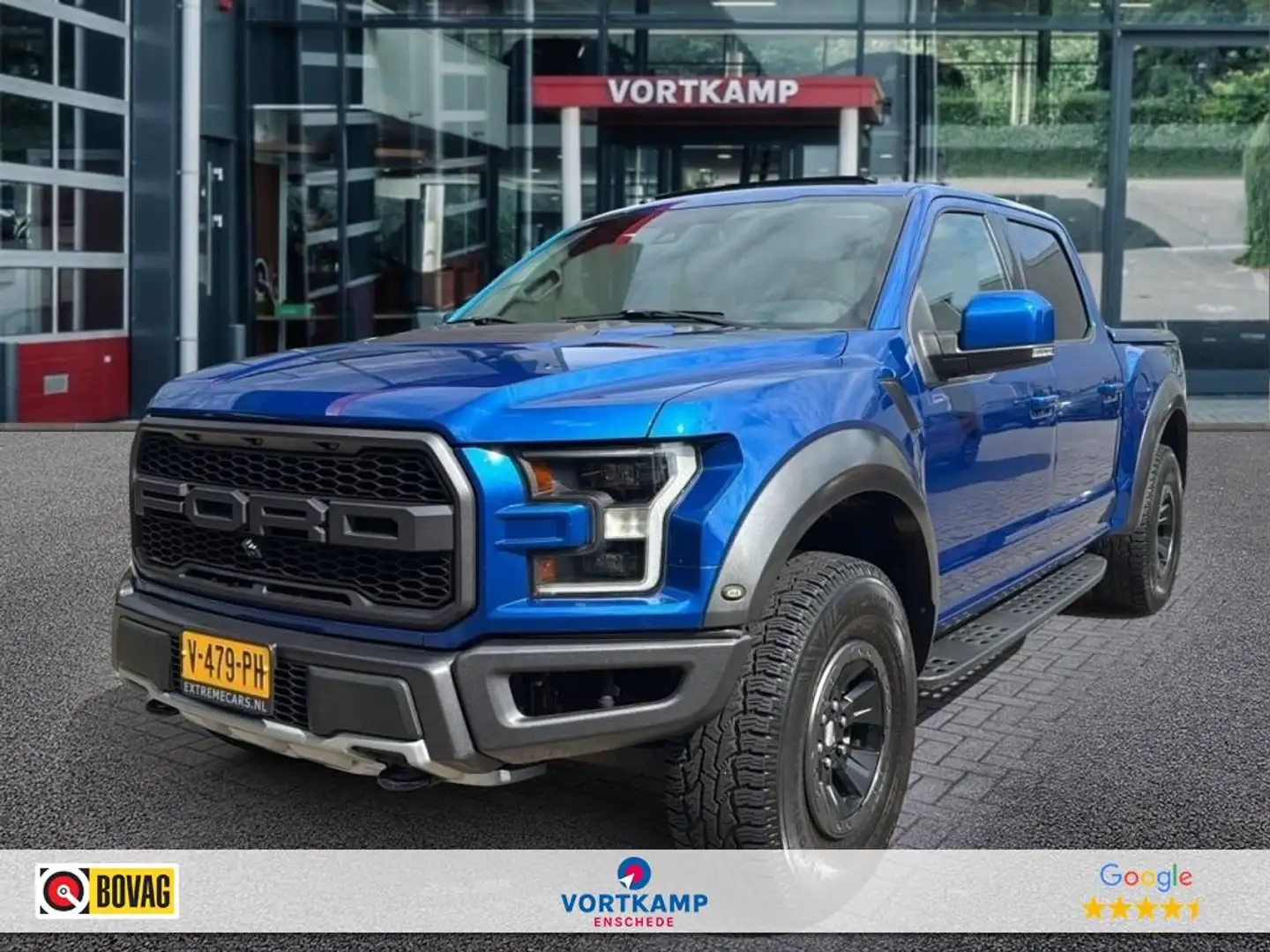 Ford 3.5 V6 ECOBOOST SUPERCREW RAPTOR PANO-DAK/TREKHAAK Azul - 1
