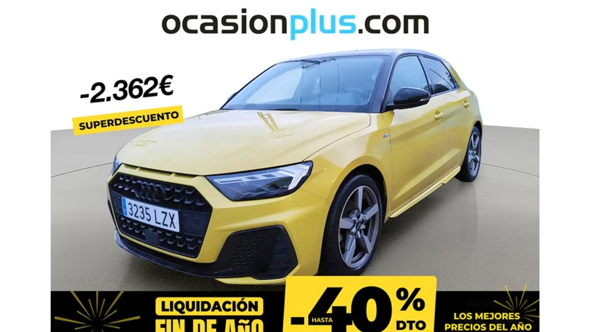 Audi A1 Sportback 35 TFSI Adrenalin Black Edition S tronic Jaune - 1