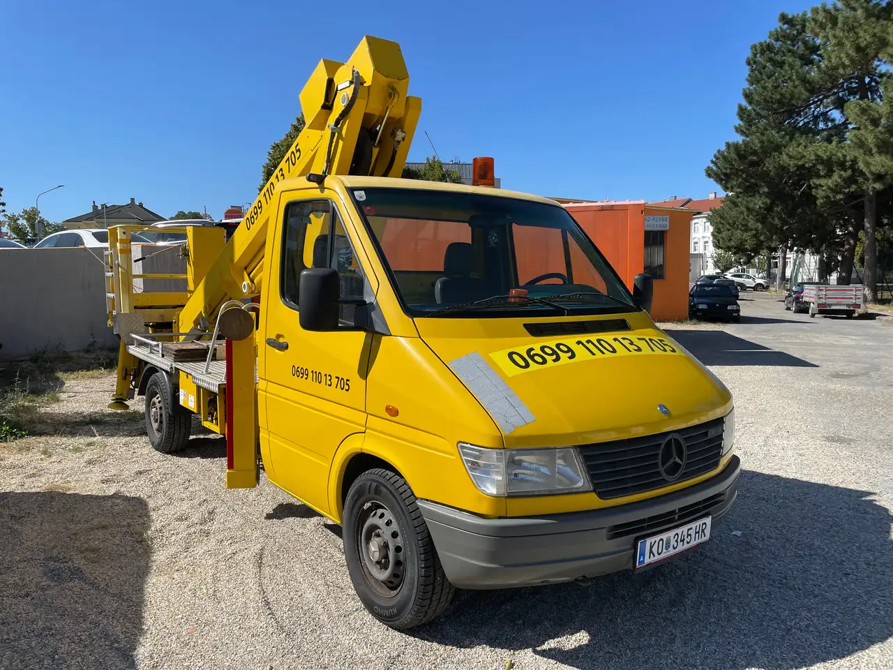 Mercedes-Benz Sprinter Arbeitshebebühne Kranwagen, foto 3
