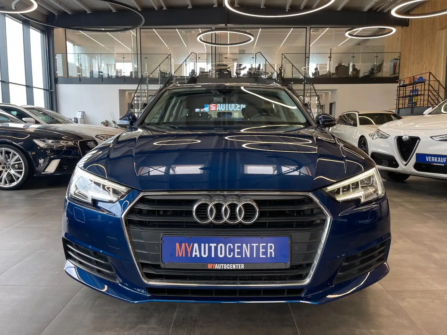 Audi A4 Avant basis *MATRIX-LED*LANE-ASSIST*VIRTUAL* Blue - 2
