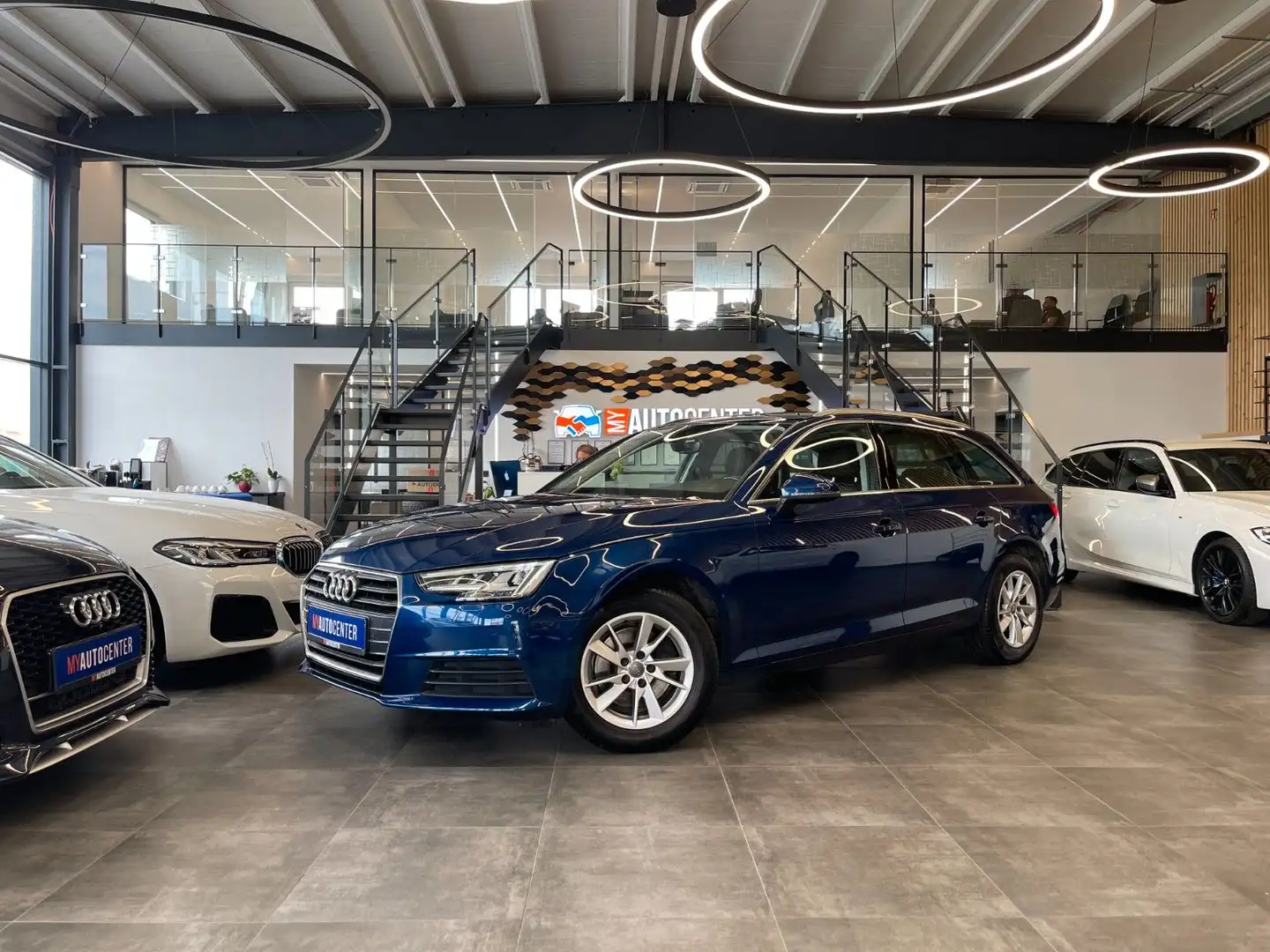 Audi A4 Avant basis *MATRIX-LED*LANE-ASSIST*VIRTUAL* Blue - 1