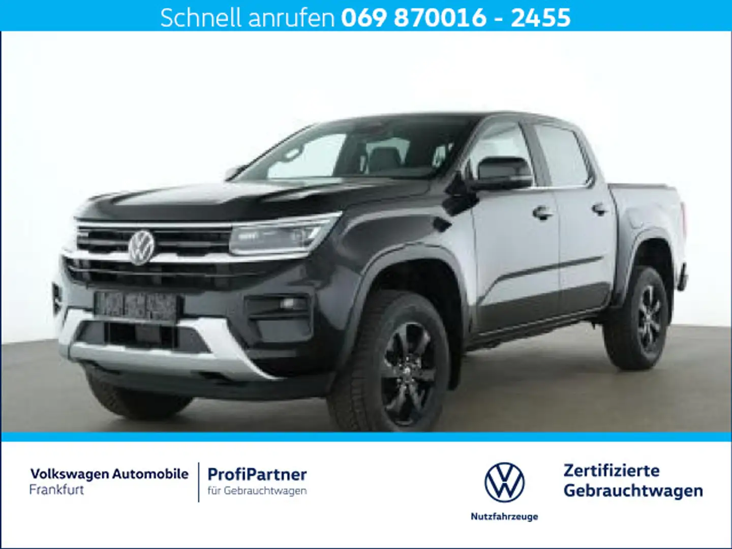Volkswagen Amarok 3.0 TDI Style 4Motion Automatik Navi Lane Schwarz - 1