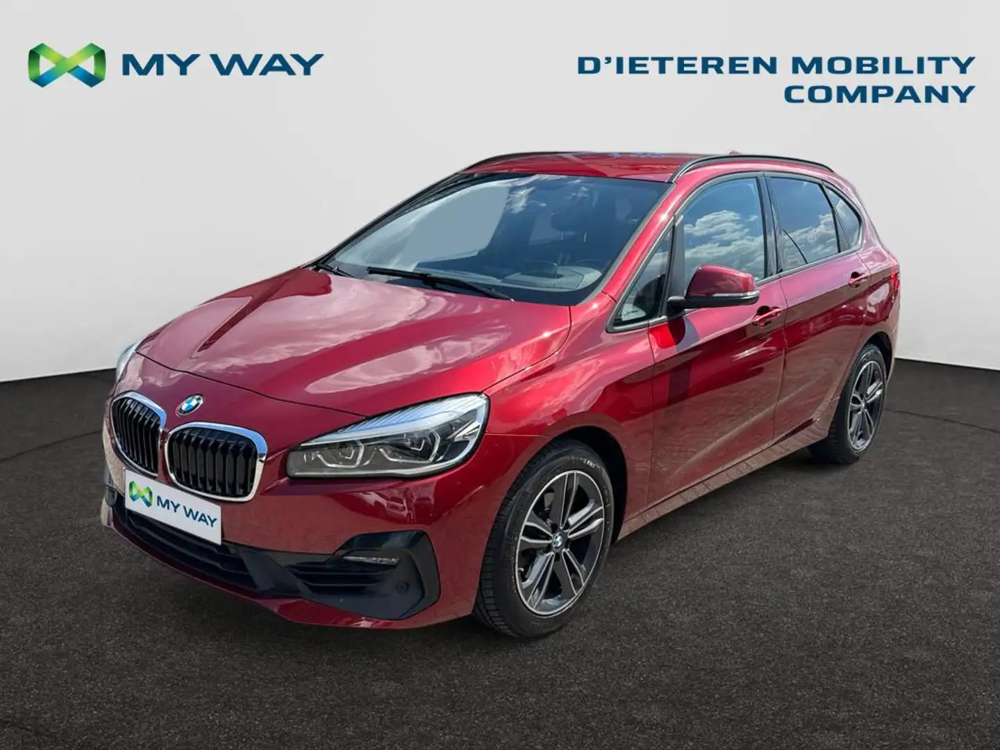 BMW Active Hybrid 7 SPORTLINE 218iA OPF 136 PK Steptronic / Cruise Con Rouge - 1