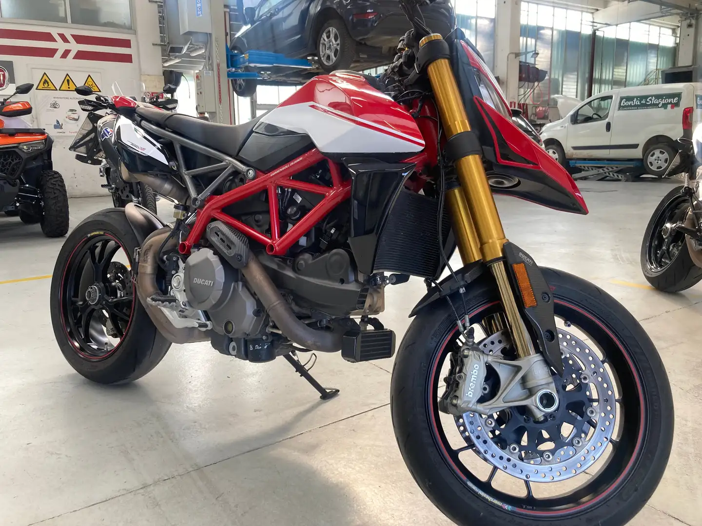 Ducati Hypermotard 950 sp + termignoni Rosso - 2