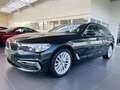 BMW 518 dA ** GARANTIE + LUXURY LINE + LED + GPS + CUIR ** Noir - thumbnail 1
