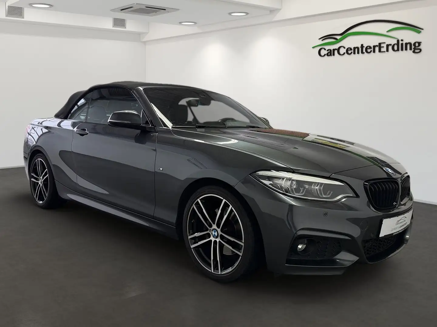BMW 220 dCabrio*M Sport*a.LED*NaviProf*Kamera*H&K*DAB Grau - 2