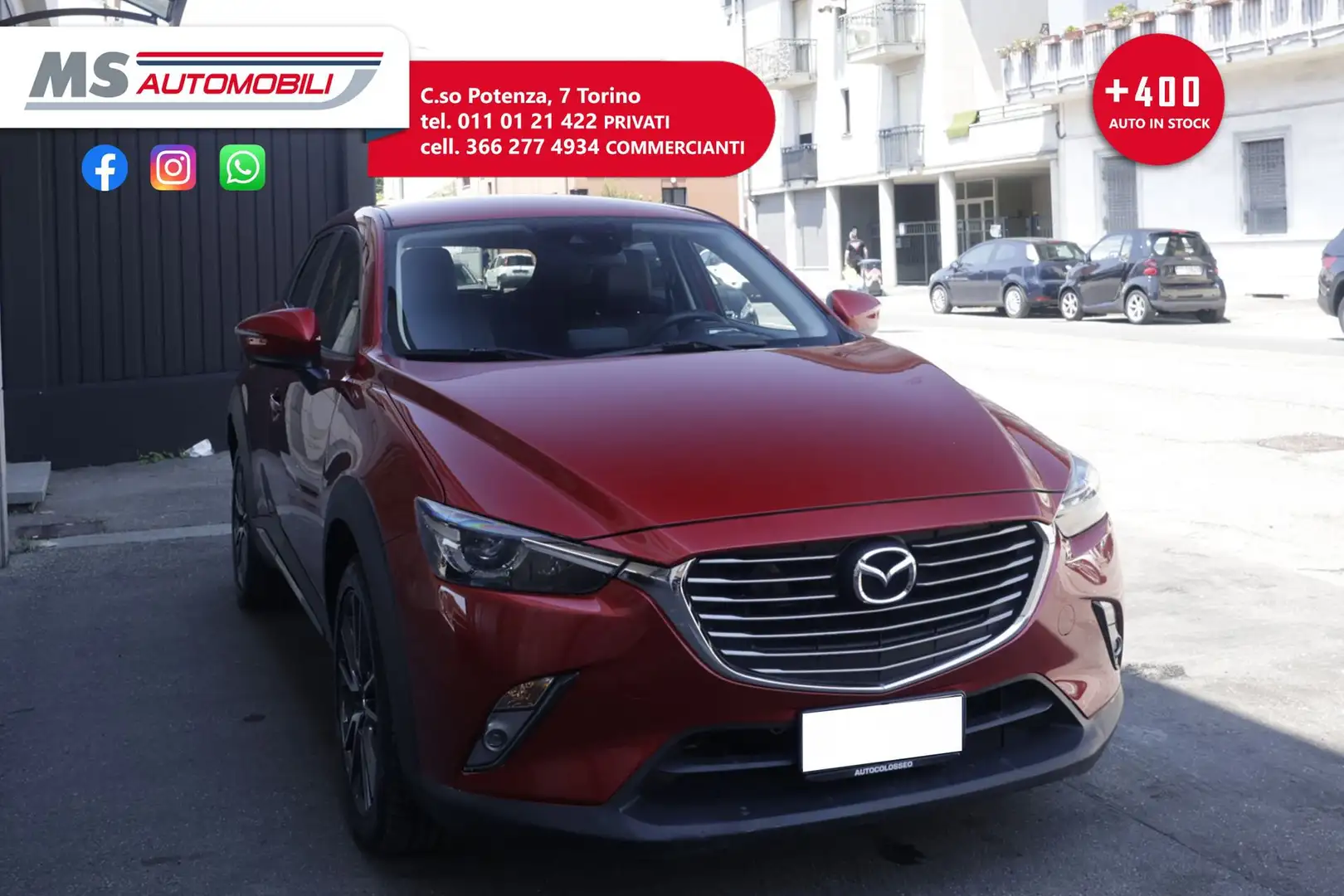 Mazda CX-3 Mazda CX-3 1.5L Skyactiv-D Luxury Edition  Unicop Roşu - 1