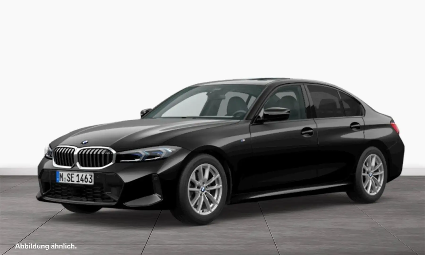 BMW 320 i Limousine M Paket Glasdach Drive+Parkassist. Nero - 2