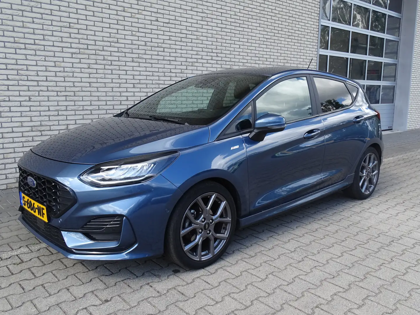Ford Fiesta 1.0 Turbo 125pk Mild Hybride ST-Line X / Winter Pa Bleu - 2