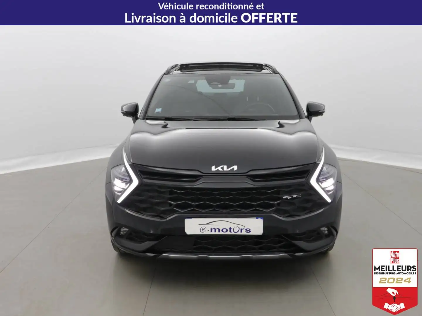 Kia Sportage T-GDi 265 Hybride Recharge 4x4 GT Line Premium Noir - 2