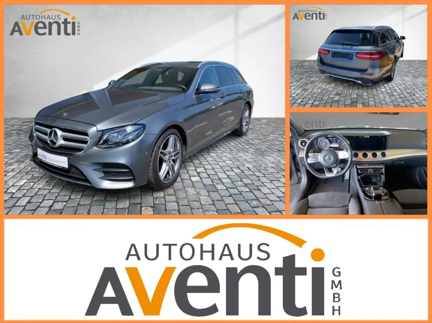 Mercedes-Benz E 220 d  AMG Line *ACC*AHK*Navi*LED*SpurW*Kamera Gris - 1