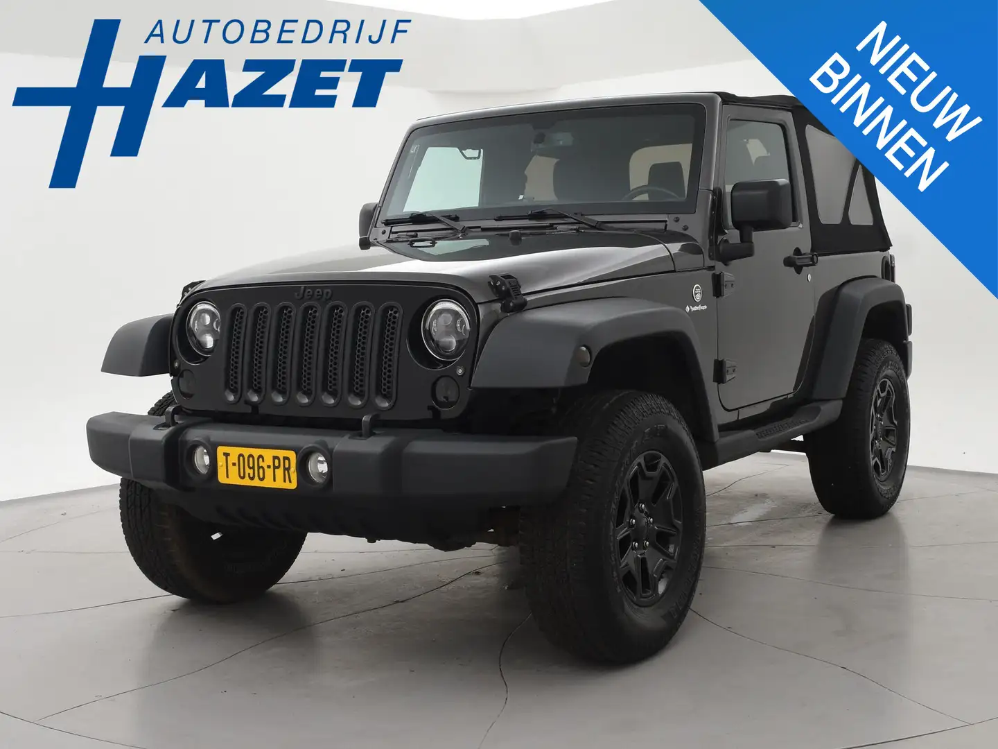 Jeep Wrangler 3.6 AUT. + LEDER | STOELVERWARMING | LED | OFFROAD Zwart - 1