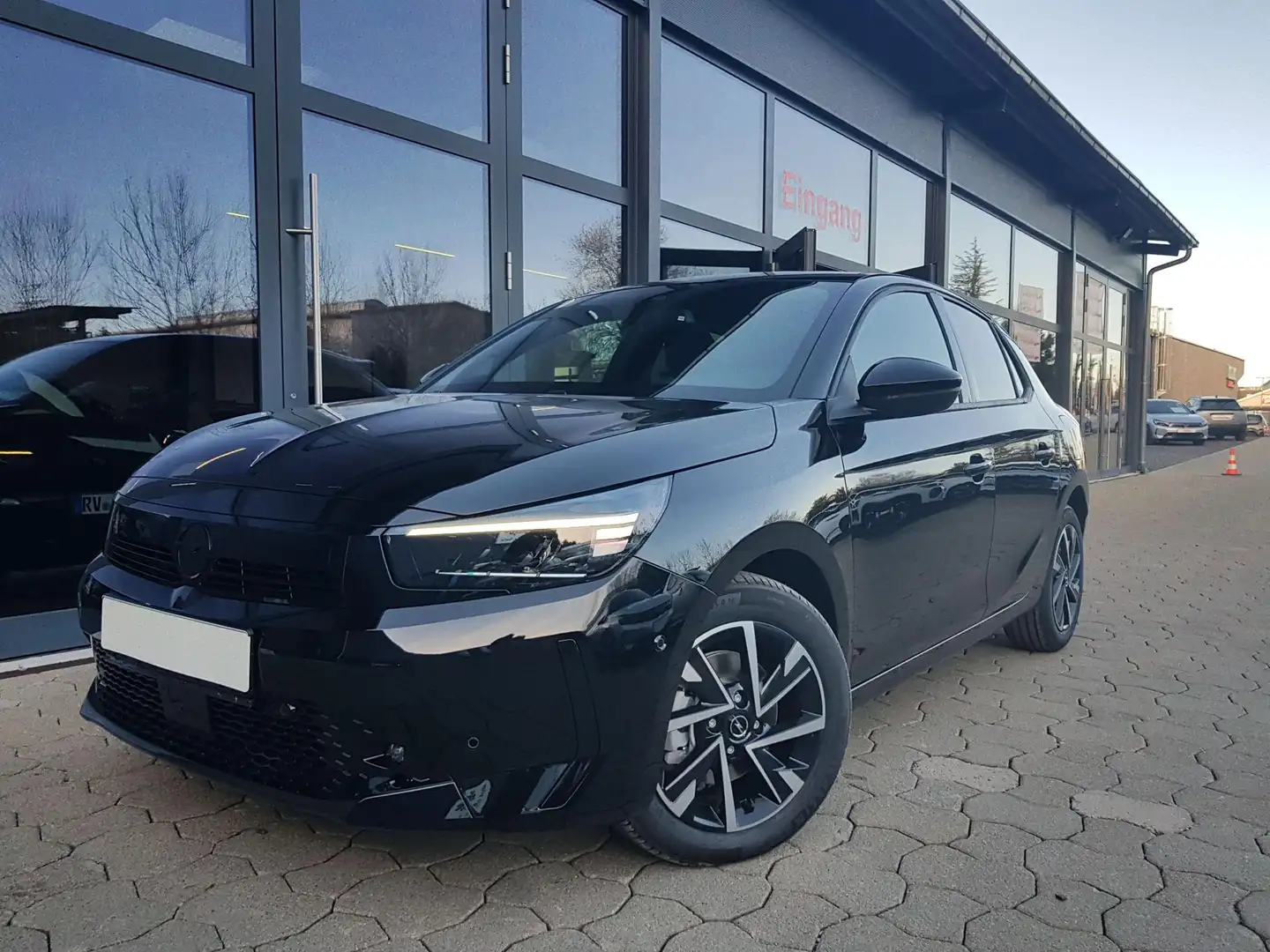 Opel Corsa GS 1,2 Hybrid Automatik 74KW/100PS Navi, SHZ, K... Schwarz - 1