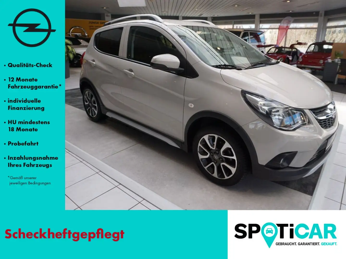 Opel Karl Rocks SITZHEIZUNG, KLIMA, INTELLILINK, PDC Beige - 1
