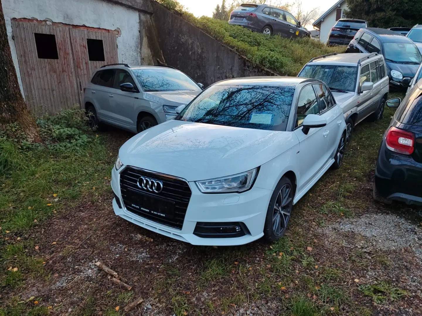 Audi A1 Sportback 1,4 TSI S Line Xenon Weiß - 1