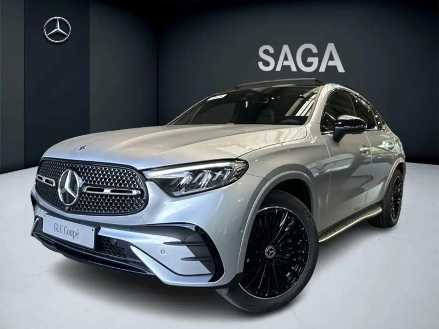 Mercedes-Benz GLC 200 d 4MATIC Coupé Silber - 1
