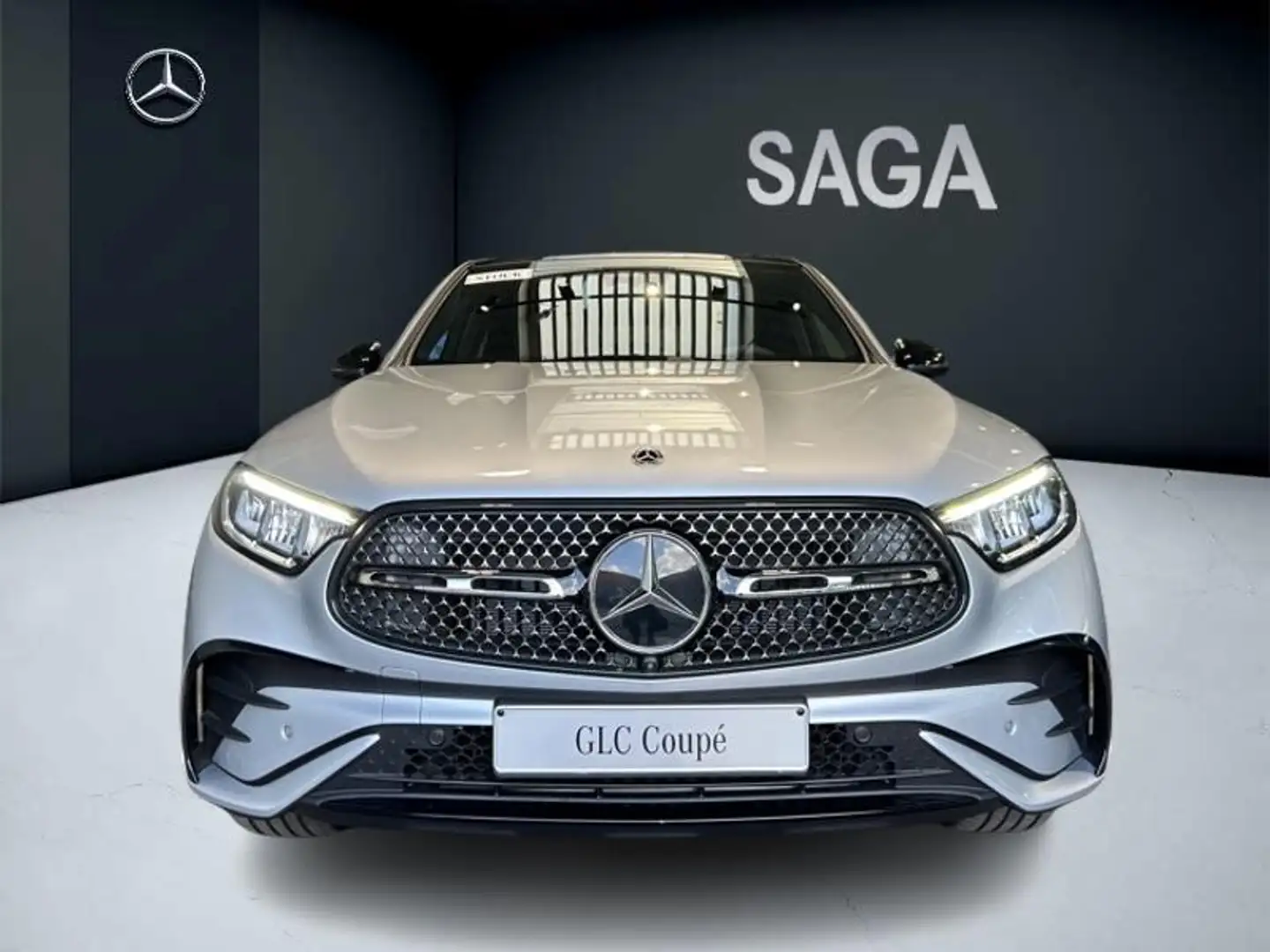 Mercedes-Benz GLC 200 d 4MATIC Coupé Silber - 2
