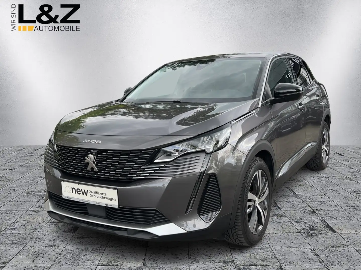 Peugeot 3008 1.2 PureTech 130 Allure Pack Gris - 1