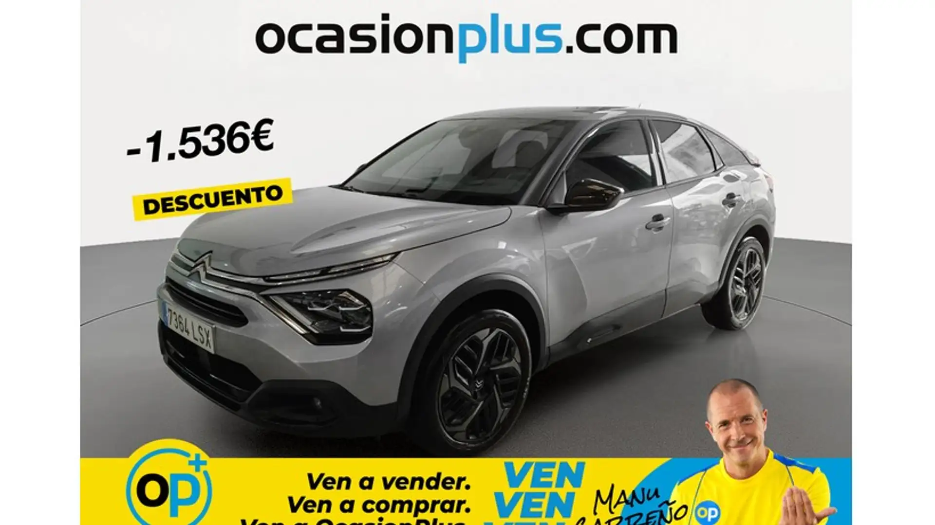 Citroen C4 1.5 BlueHDI S&S Feel Pack 110 Gris - 1