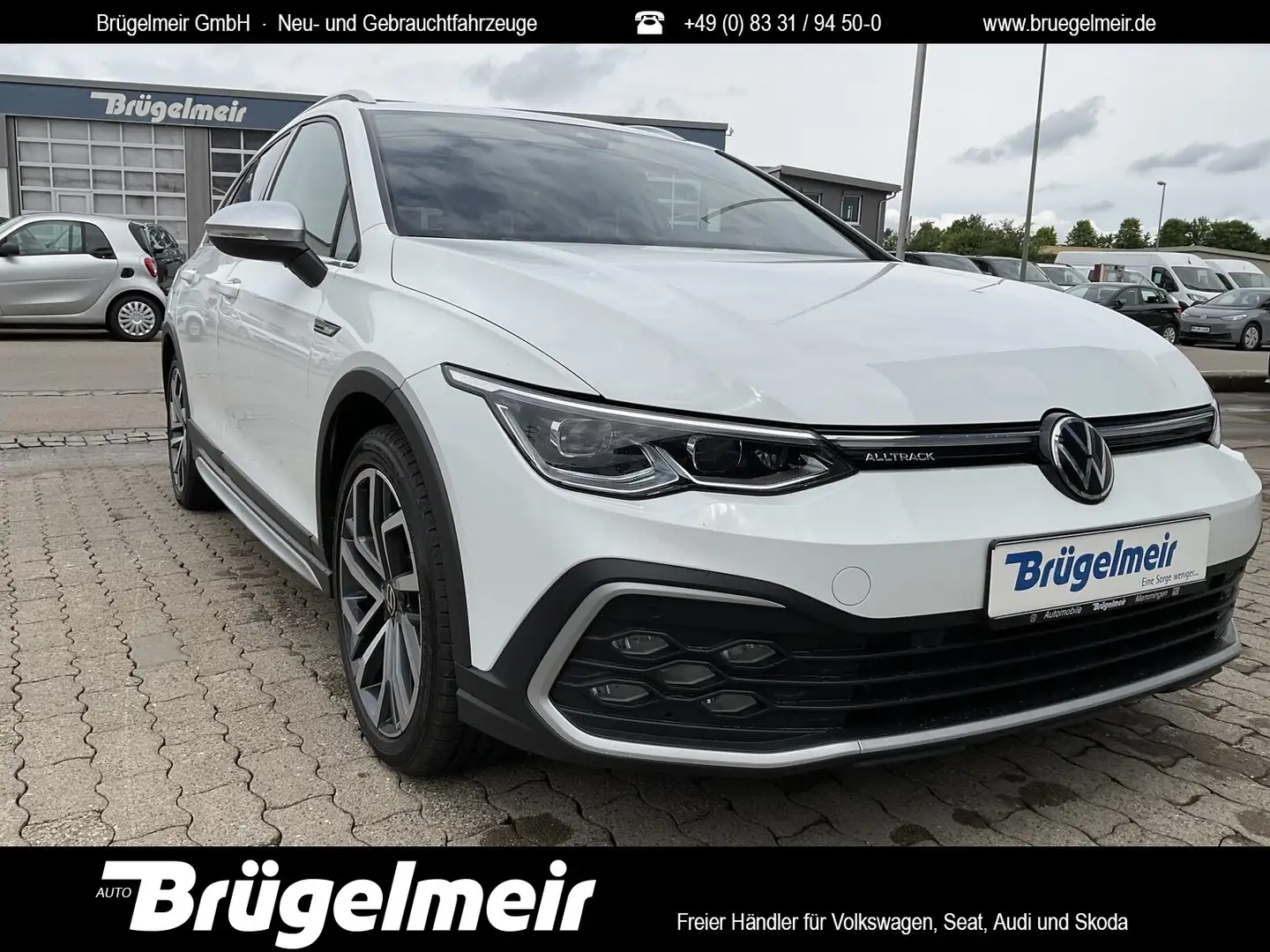 Volkswagen Golf Golf VIII Alltrack 2.0 TDI DSG 4M.+ACC+NAVI+PANO Bianco - 1