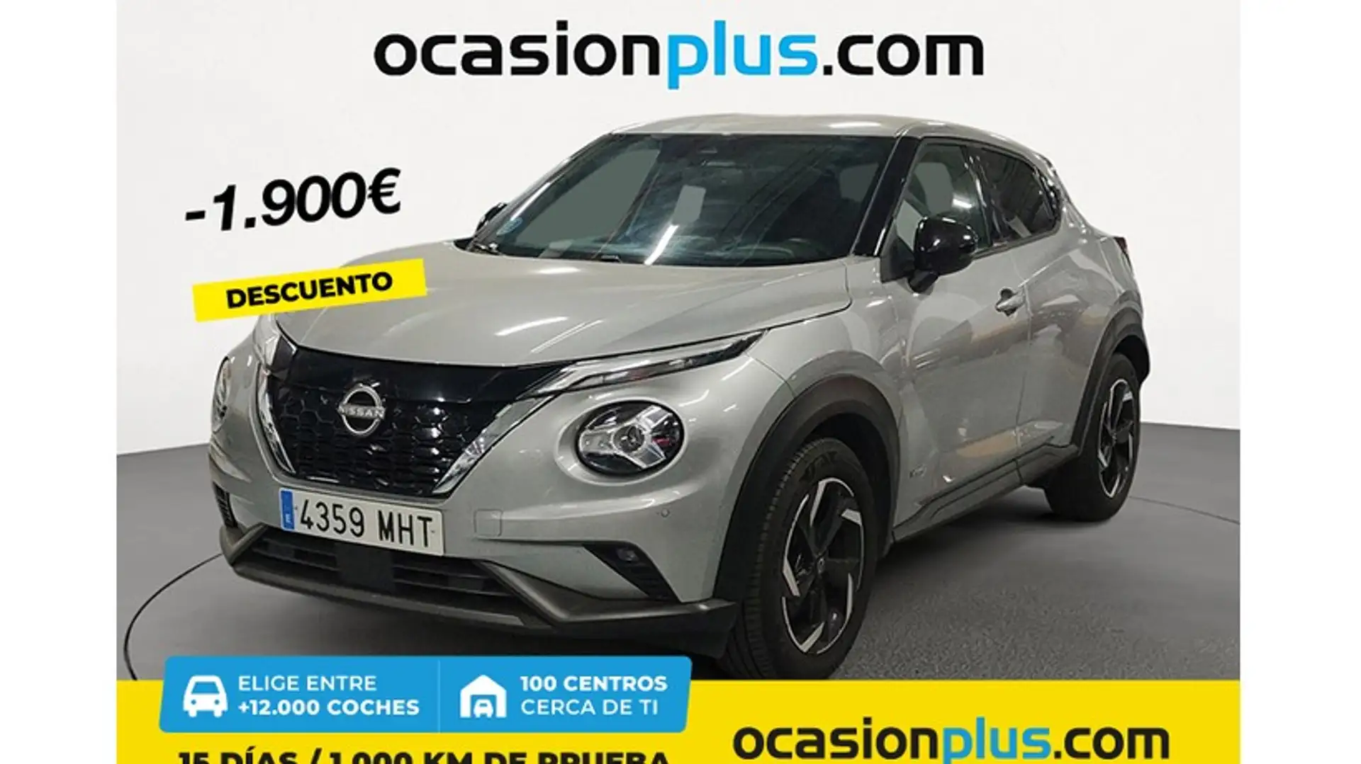 Nissan Juke 1.6 Hybrid N-Connecta Auto Argent - 1
