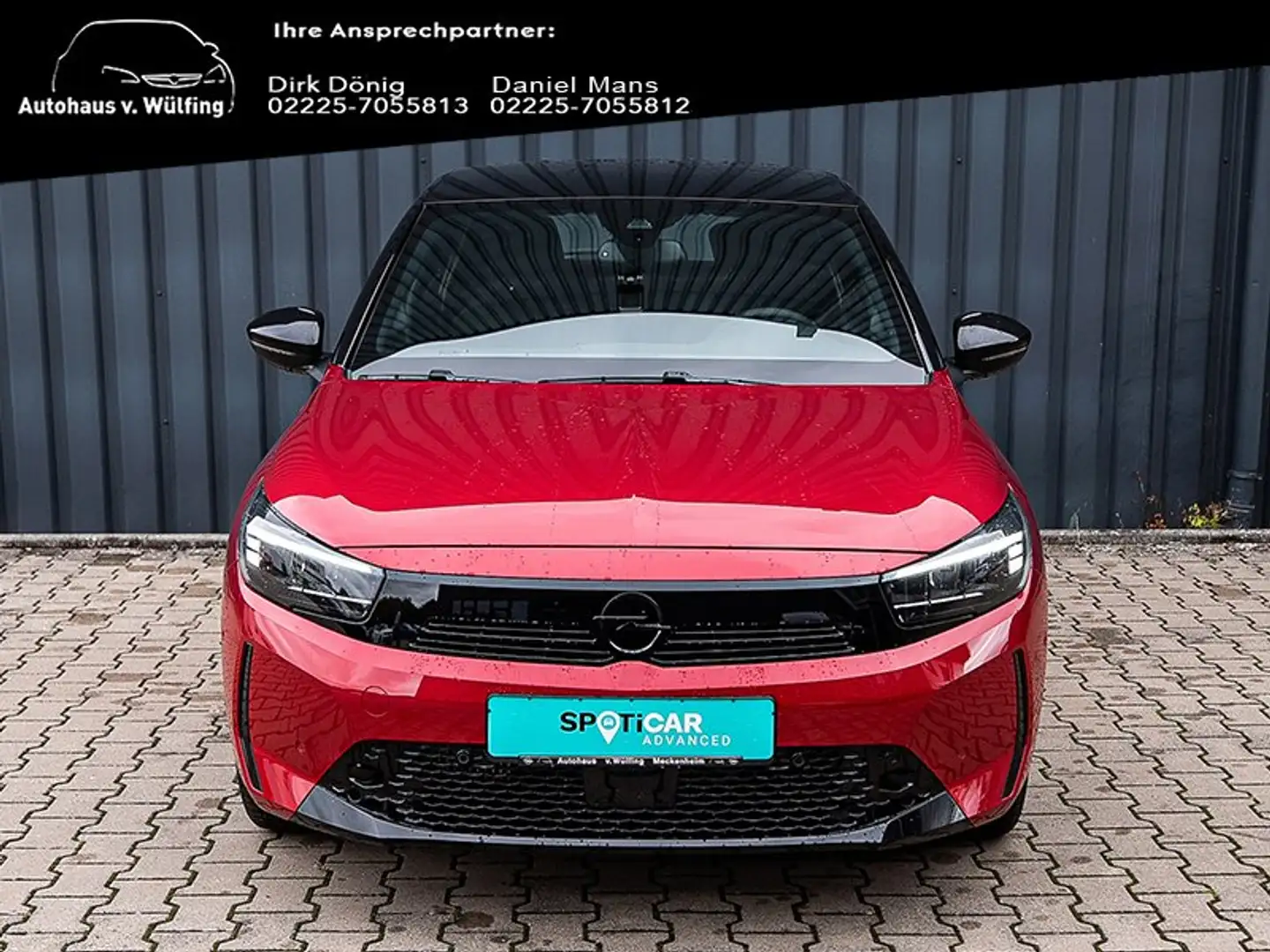 Opel Corsa GS-Line Automatik +GEPFLEGTER WERKSWAGEN+ Rot - 2