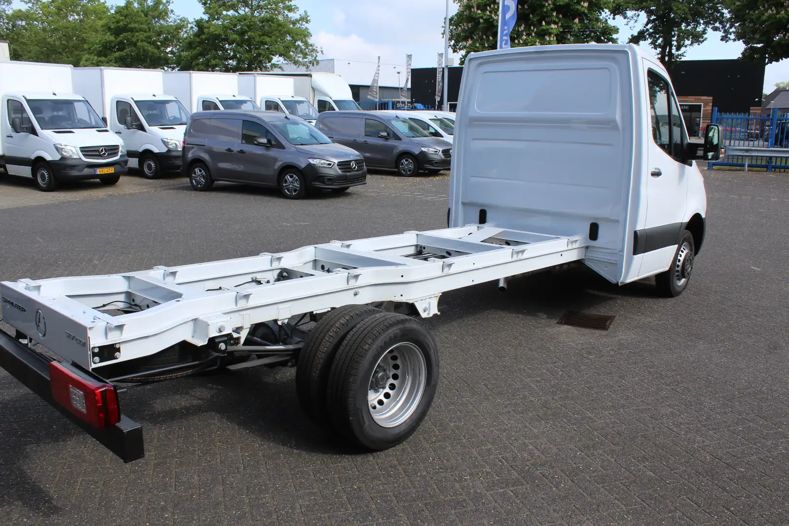 Mercedes-Benz Sprinter 517 CDI L3 Pro BPM vrij Chassis cabine 3500 kg tre Wit - 2