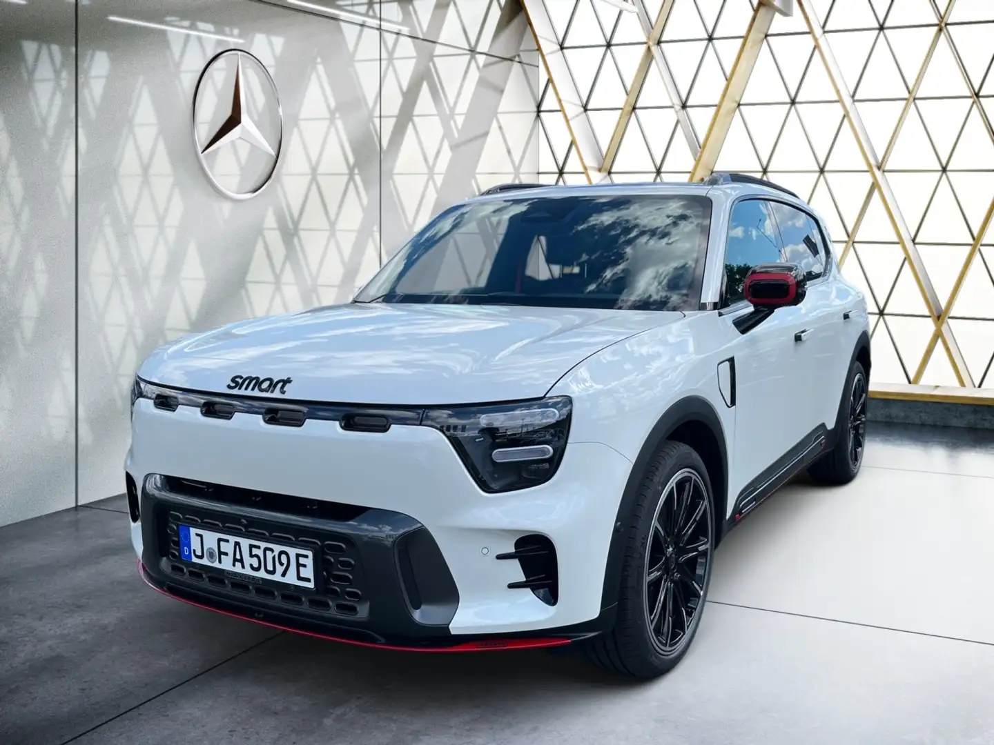 smart #5 Brabus AHK Panoramadach*Head-up Display*360°* Weiß - 2