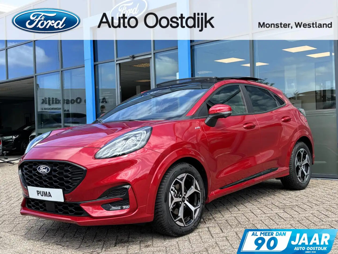 Ford Puma 1.0 EcoBoost Hybrid ST-Line 125PK Automaat NIEUW M Rouge - 1