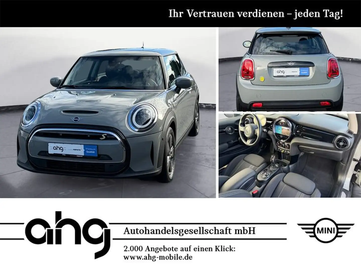MINI Cooper SE . Essential Trim Sportsitze Kamera Head Grau - 1