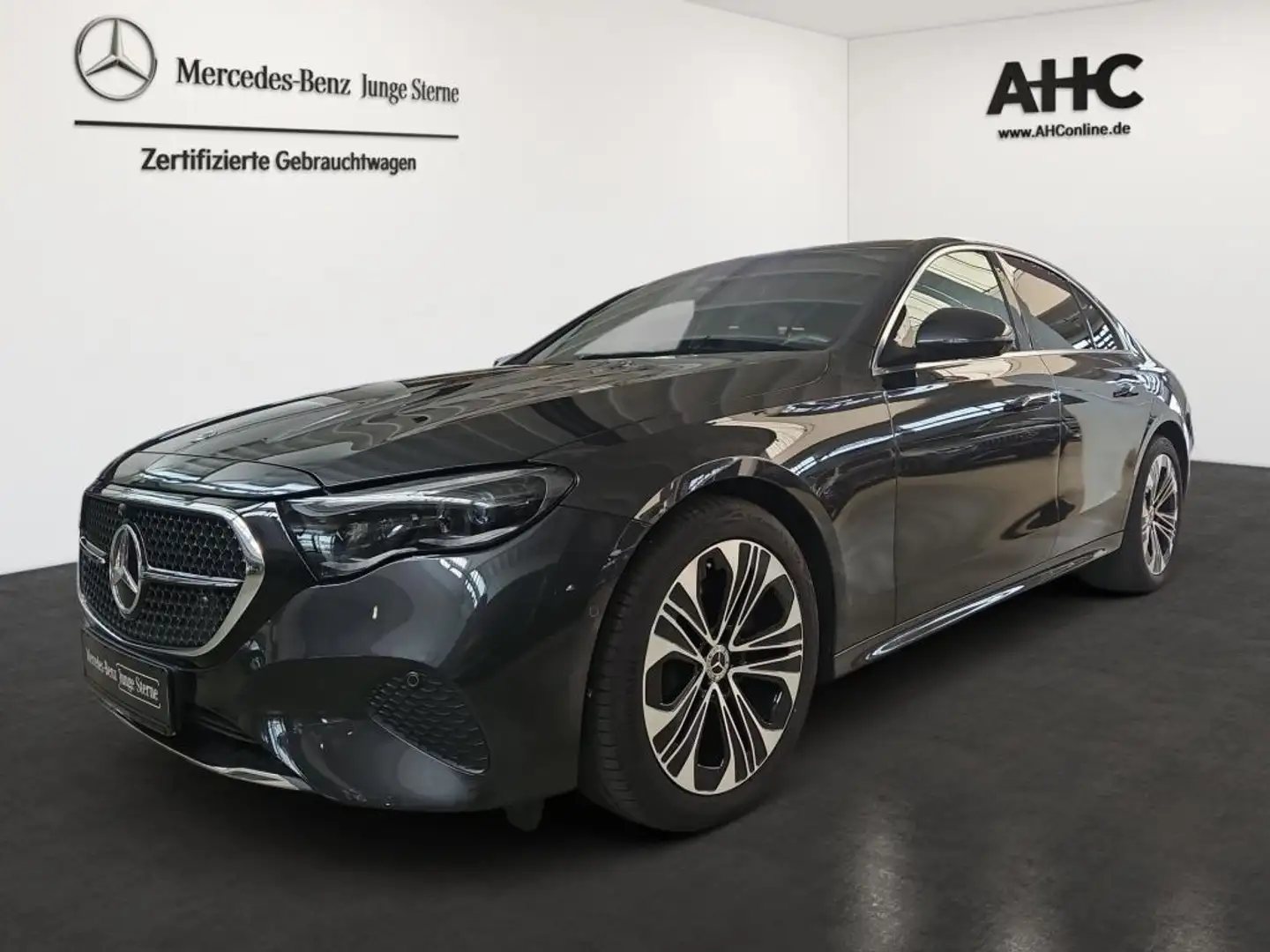 Mercedes-Benz E 200 Avantg. Totwi. ACC Sitzklima Memo 360° Gris - 1