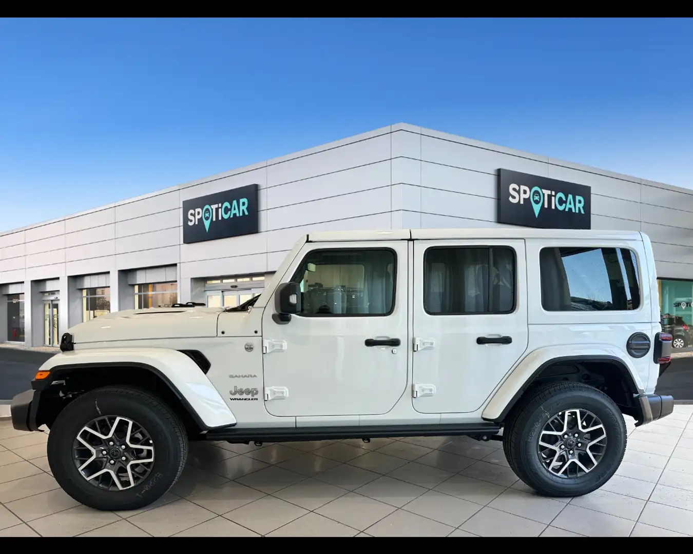 Jeep Wrangler Unlimited 2.0 Turbo Sahara Bianco - 2