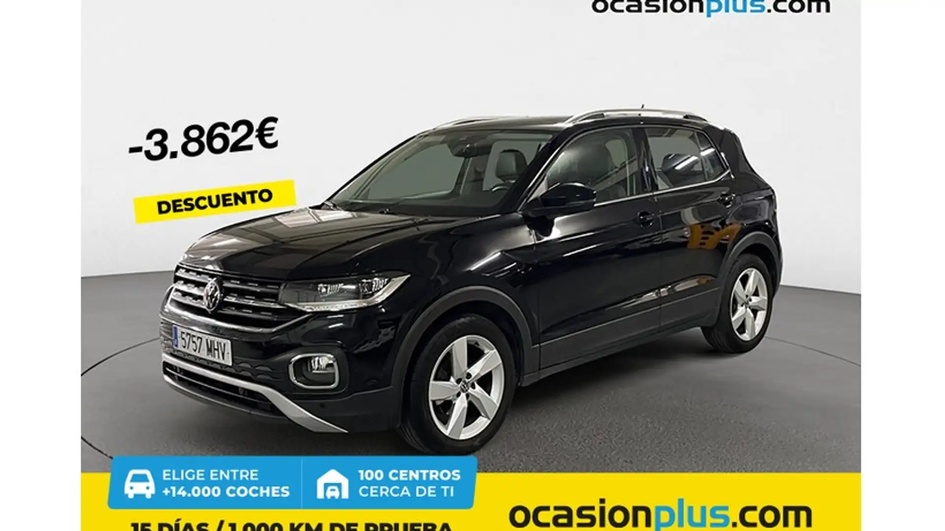 Volkswagen T-Cross 1.0 TSI Sport DSG7 81kW Noir - 1