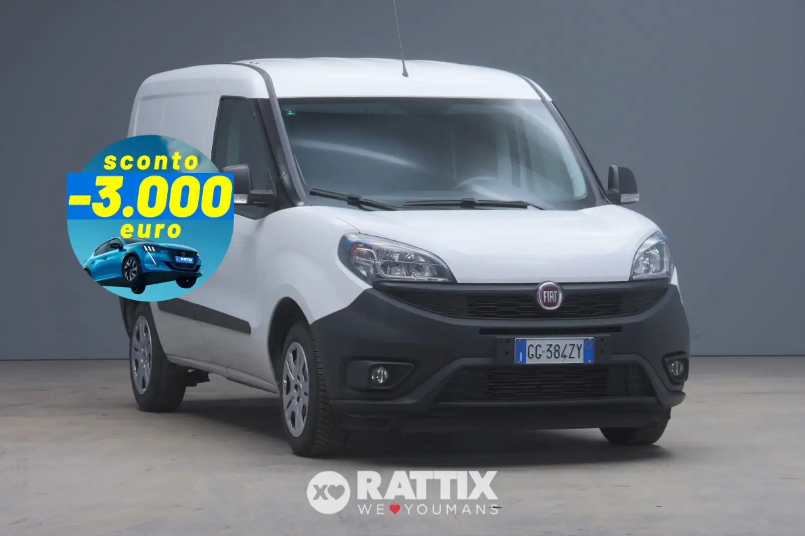 Fiat Doblo 1.3 MJT 95CV Lounge CH1 N1 IVA ESCLUSA Bianco - 1