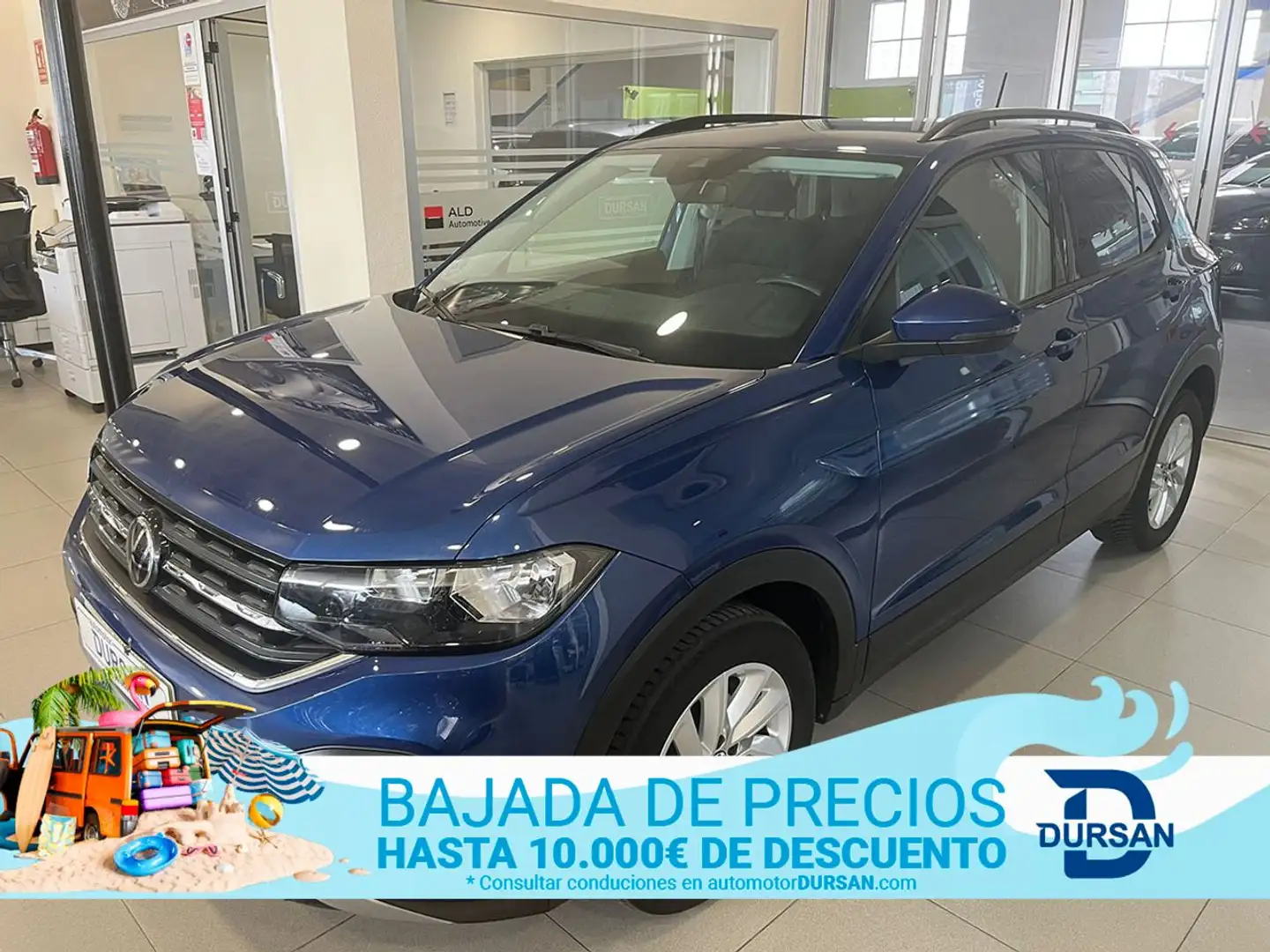 Volkswagen T-Cross 1.0 TSI Advance 81kW Blauw - 1
