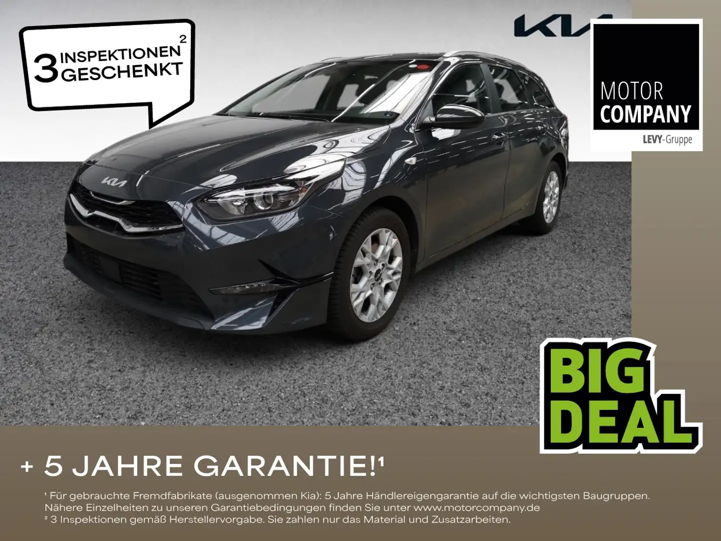 Kia Ceed SW / cee'd SW Ceed Sportswagon 1.5 T-GDI  Vision +DCT+Navi+R.Ka Grau - 1