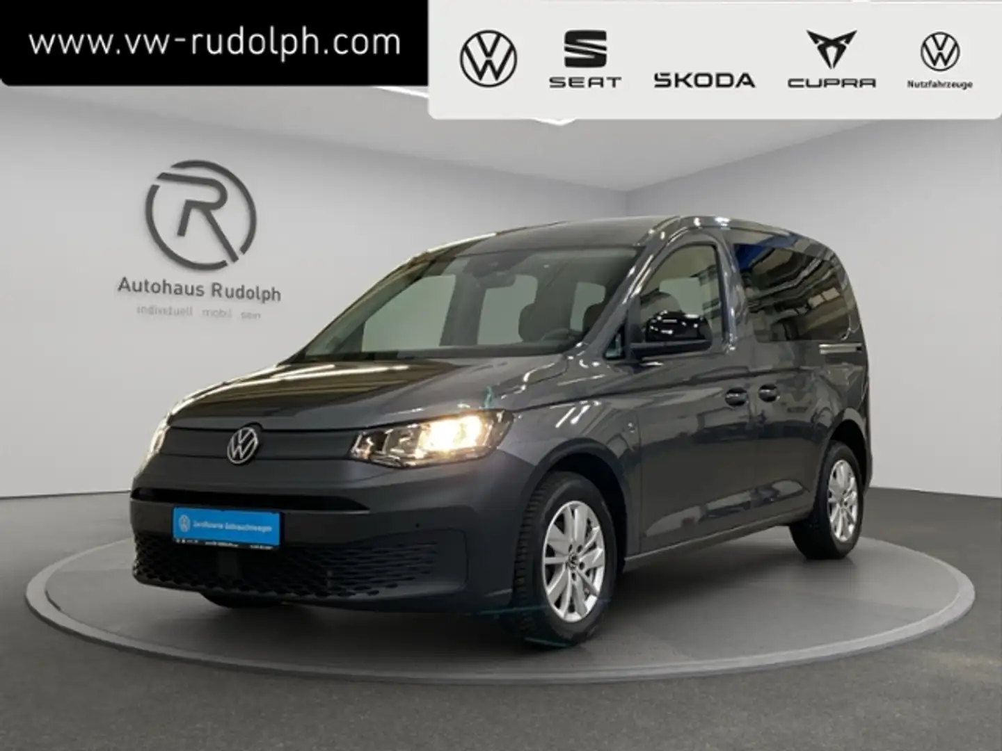 Volkswagen Caddy Kombi 2.0 TDI KR / Navi AHK Grau - 1