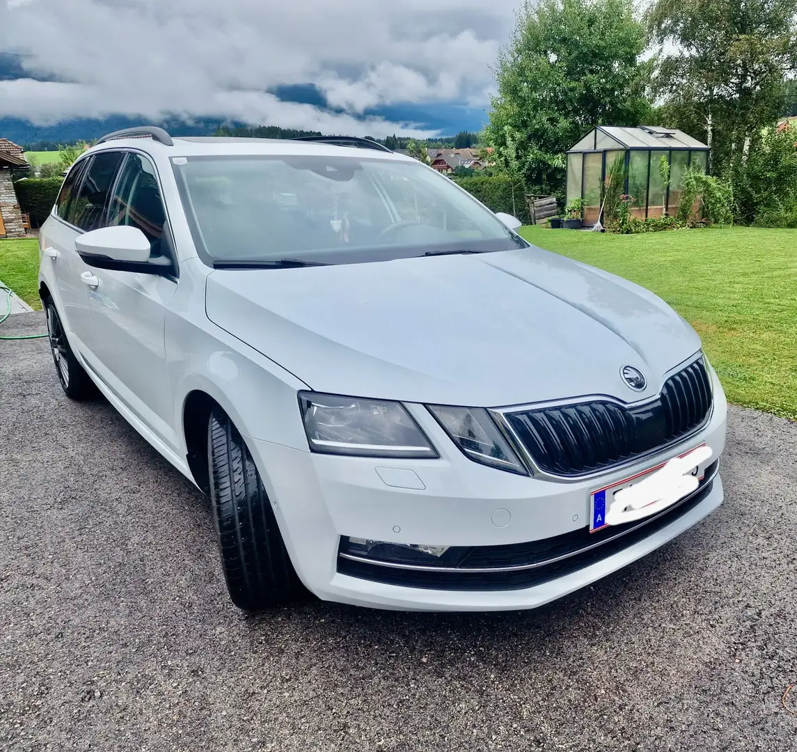 Skoda Octavia Combi 2,0 Style TDI 4x4 DSG Weiß - 1