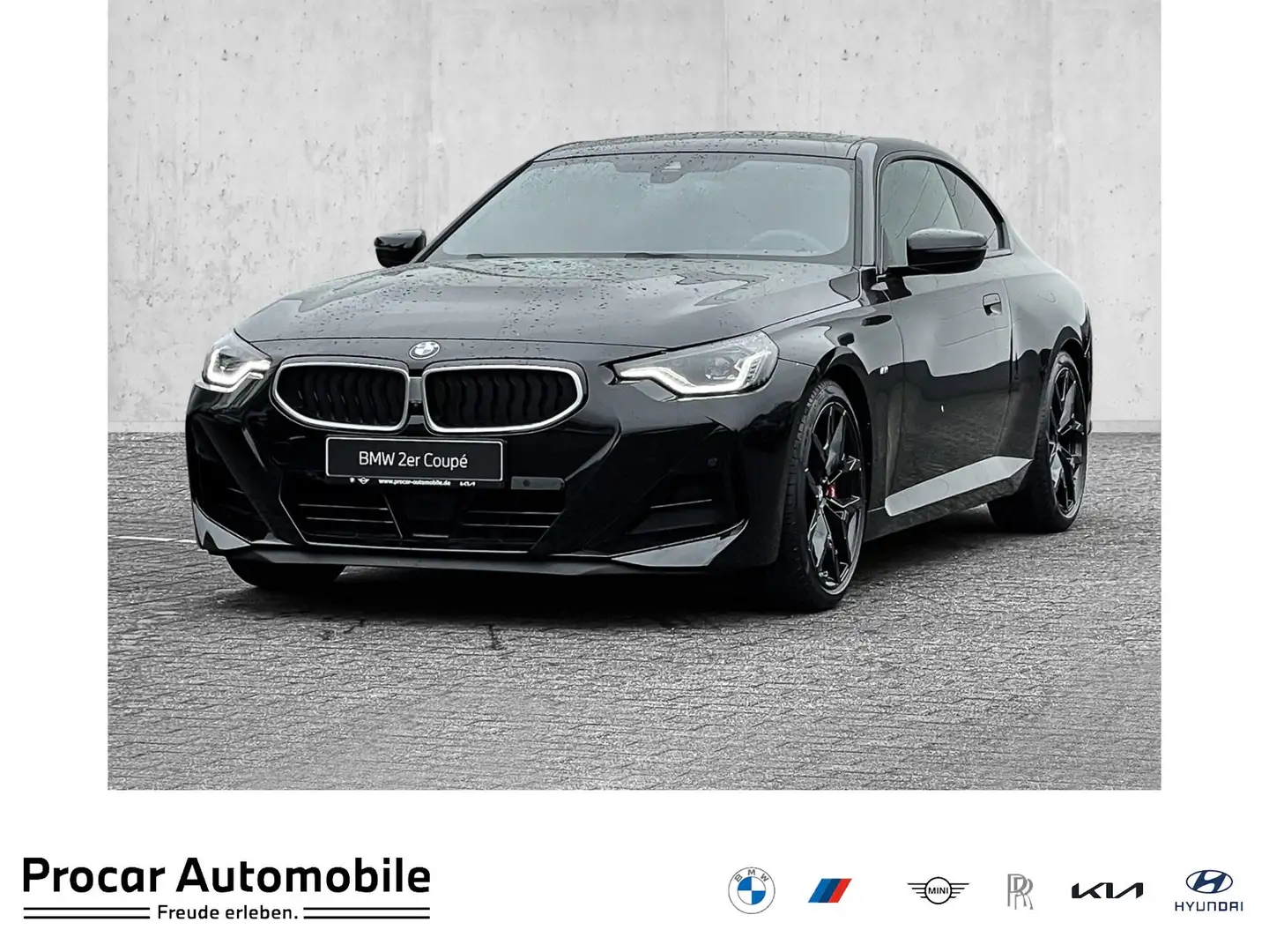BMW 220 i Coupé M Sportpaket * Harman Kardon Surround Soun Schwarz - 1