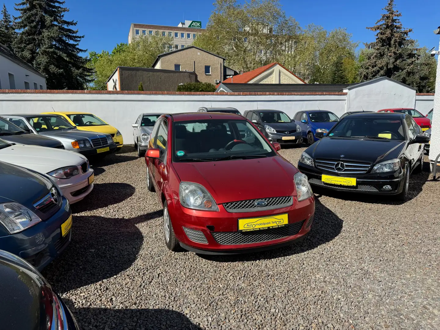 Ford Fiesta Style, 90.000km TÜV NEU Roşu - 2