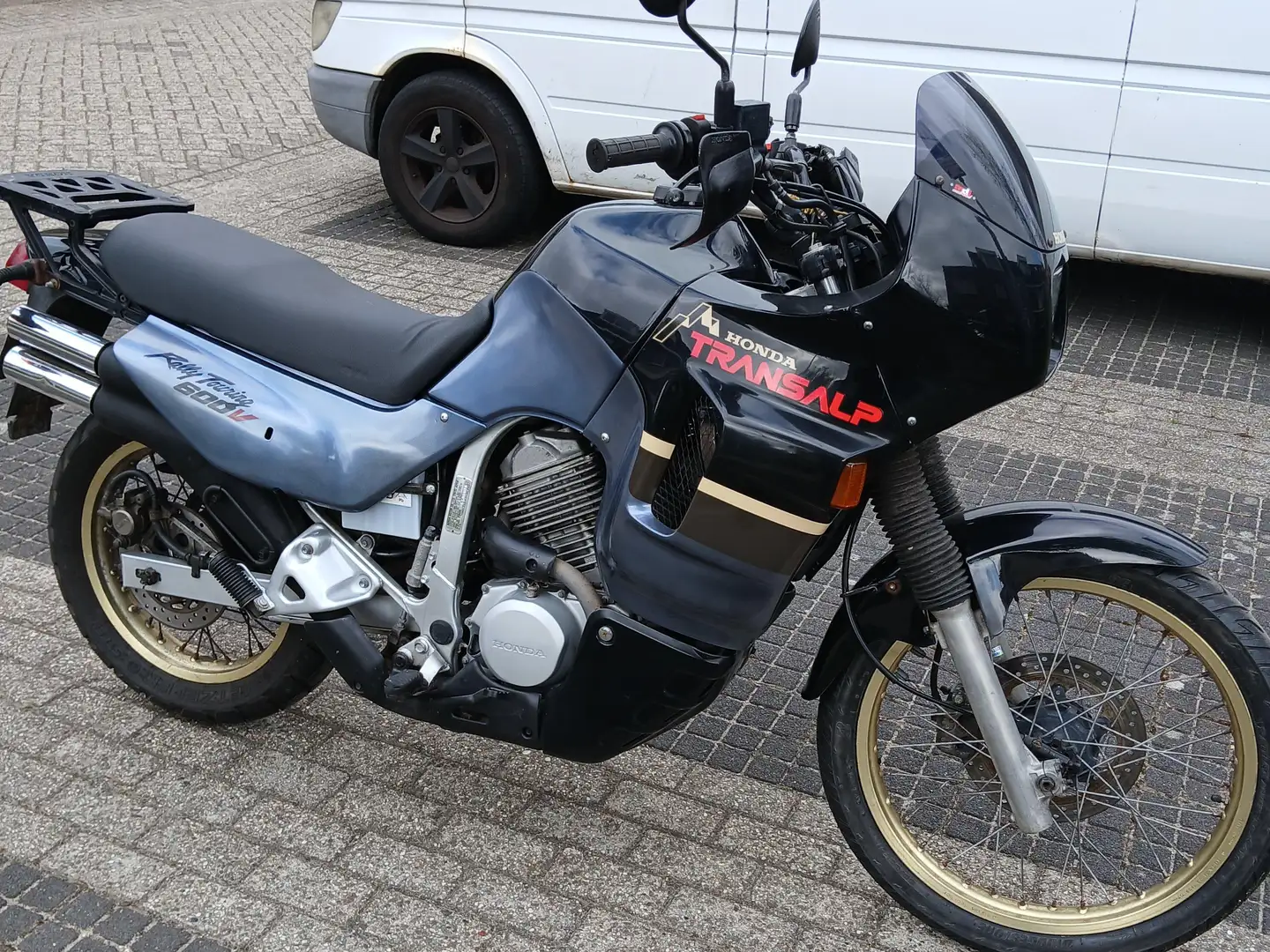 Honda Transalp XL600V Transalp Zwart - 1