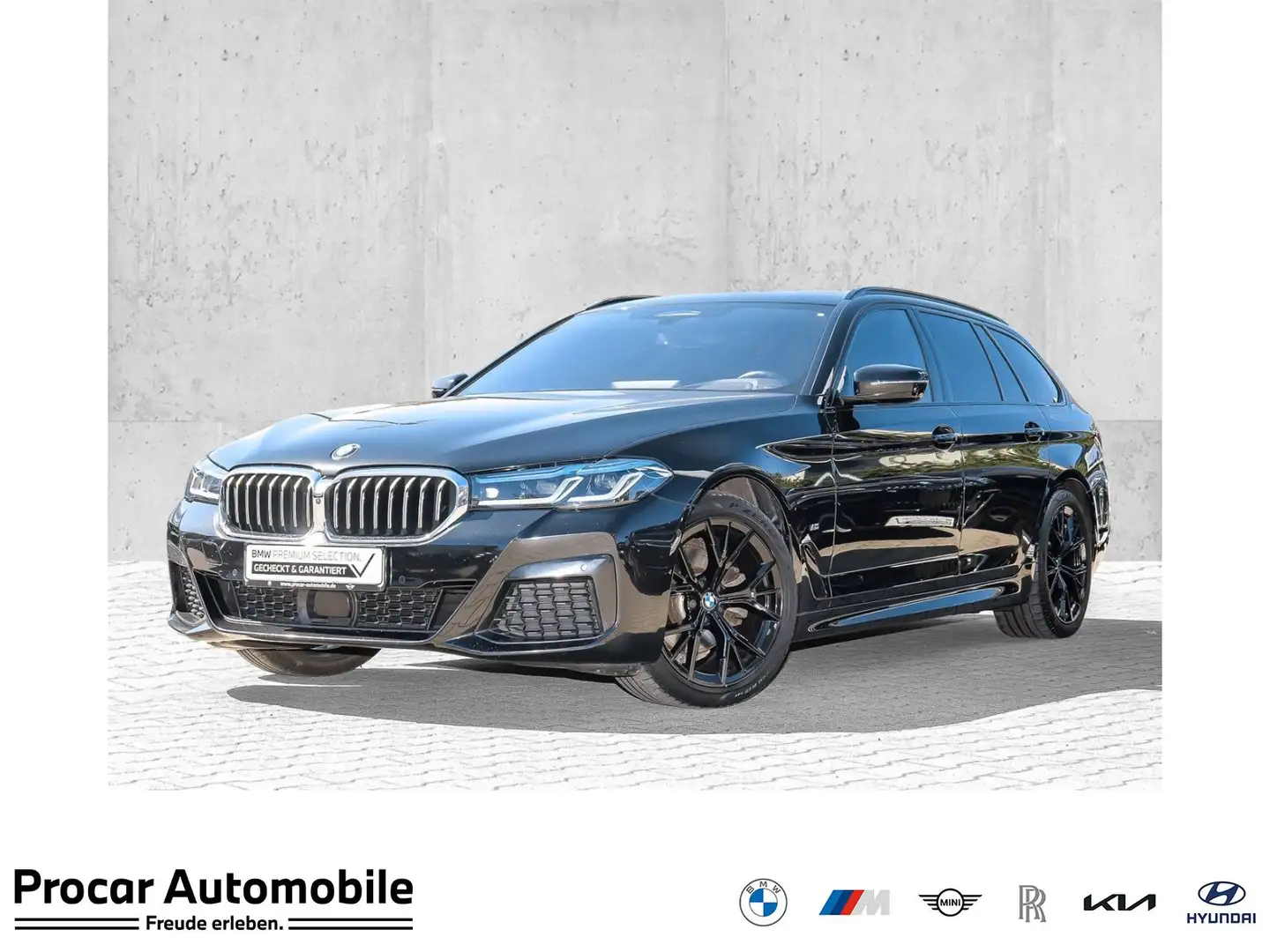 BMW 520 d xDrive Touring (ab 2020) M Sport HUD PANO Schwarz - 1